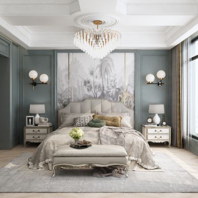 美式卧室