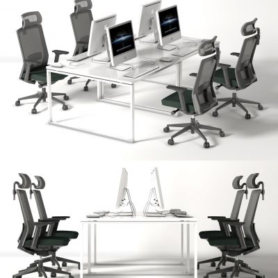 现代办公桌椅，办公桌，员工位，工作位，职员桌，桌上屏，工位，办公椅，桌椅，屏风工位，屏风，职员桌，职员椅，L型工位，L型屏风，直条屏风，直条工位