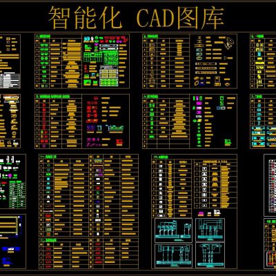 智能化 CAD图库