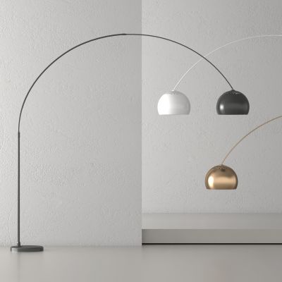 现代轻奢金属落地灯