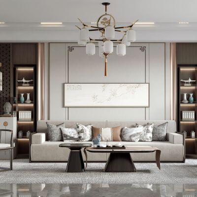 新中式客厅