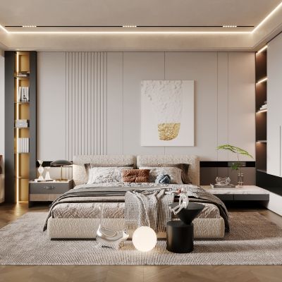 现代卧室