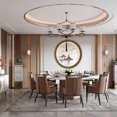 新中式餐厅包间