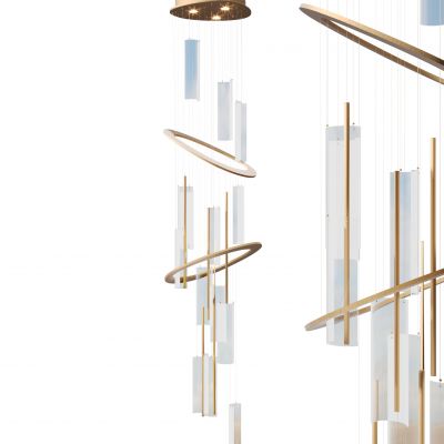 水晶亚克力吊灯