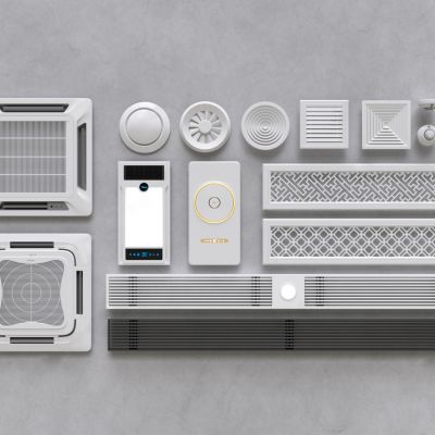 空调出风口_送风口_浴霸_新风换气栅格