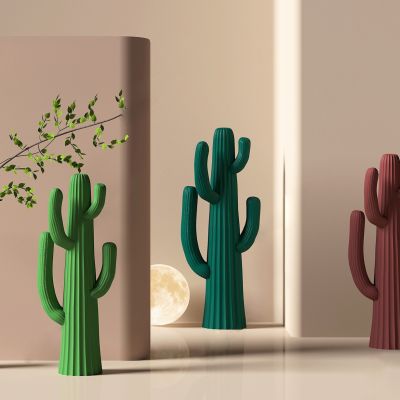 现代仙人掌雕塑