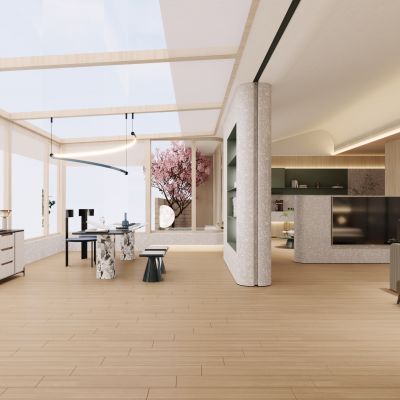 现代套房，套房，卧室，客厅，沙发