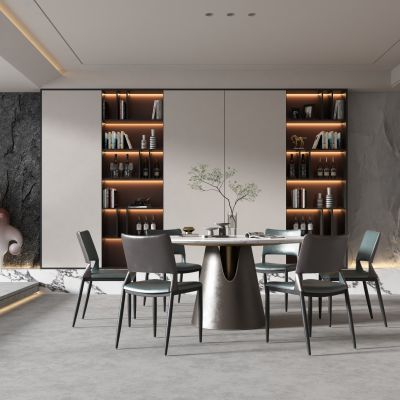 现代 别墅餐厅