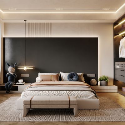 侘寂卧室