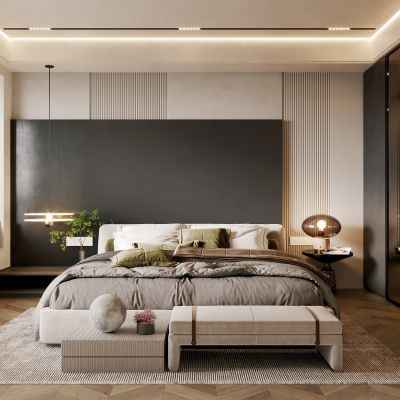 侘寂卧室