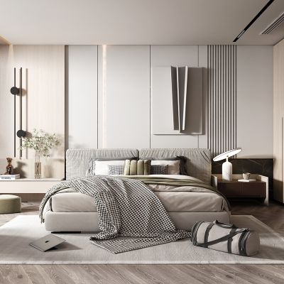 现代简约风格主卧室