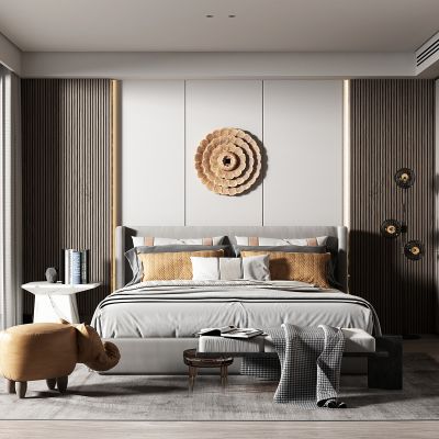 现代简约风格主卧室