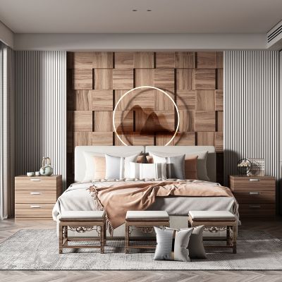 新中式风格主卧室