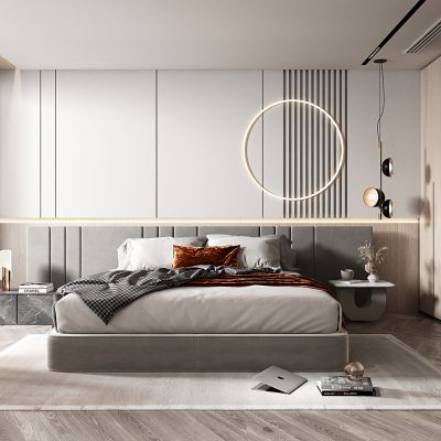 现代简约风格主卧室