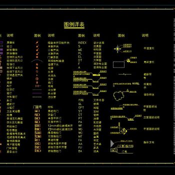 业之峰装修公司CAD图纸规范模板