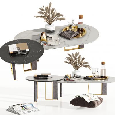 现代创意异形茶几，异形茶几，子母茶几，摆件，花，角几，边几，圆茶几，书