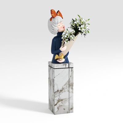 现代人物雕塑摆件