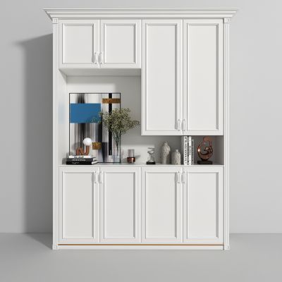 简欧鞋柜,工艺品摆件