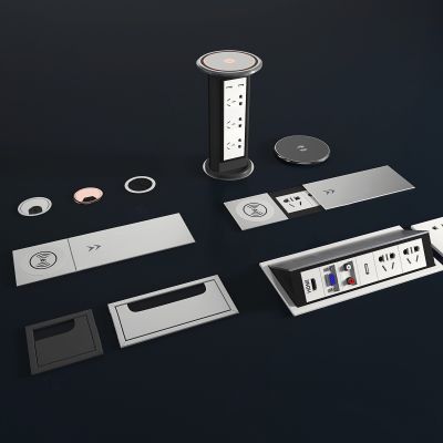 多功能插座_无线充电