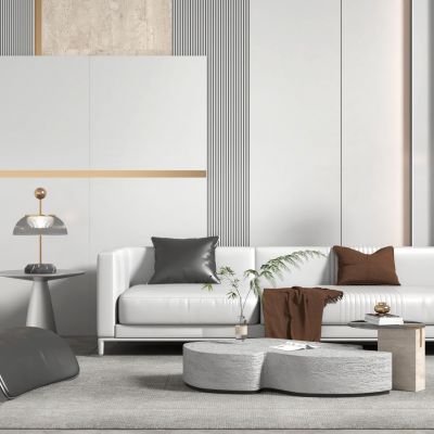 现代 沙发茶几组合