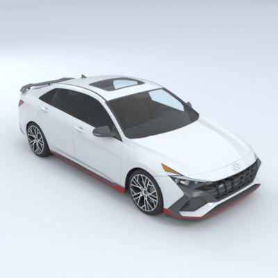 2022年款现代伊兰特N紧凑型运动轿车