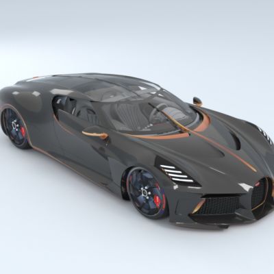 2024款布加迪Mistral超级跑车