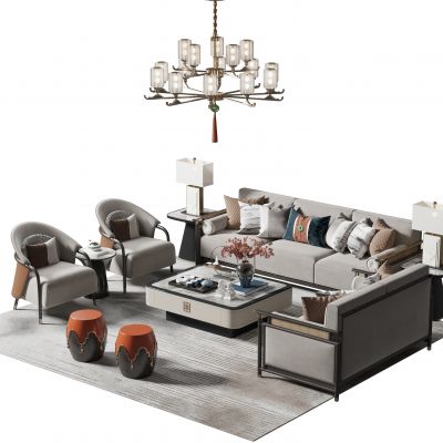 新中式酒柜 鞋柜 装饰柜