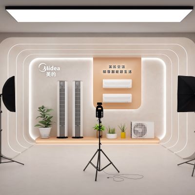 现代直播间_家电直播间_美的直播间_空调直播间