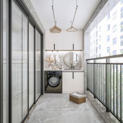 现代家居生活阳台