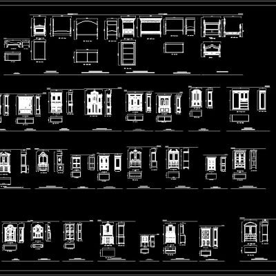 欧式 床、斗柜、衣柜
