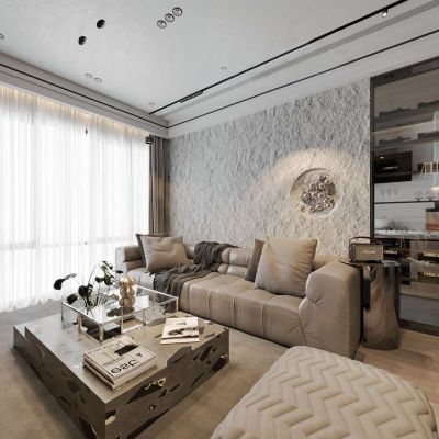现代公寓客厅