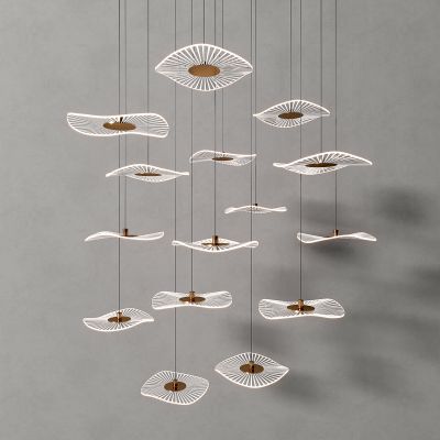 现代吊灯 客厅吊灯 楼梯间吊灯 简约吊灯 艺术吊灯 玻璃吊灯 单头吊灯