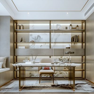 新中式家居书房
