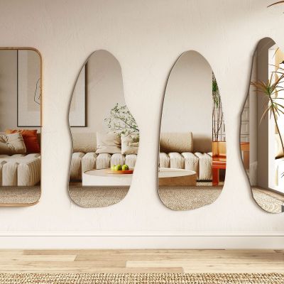 现代壁挂式异形镜子