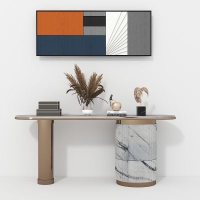 现代轻奢玄关柜