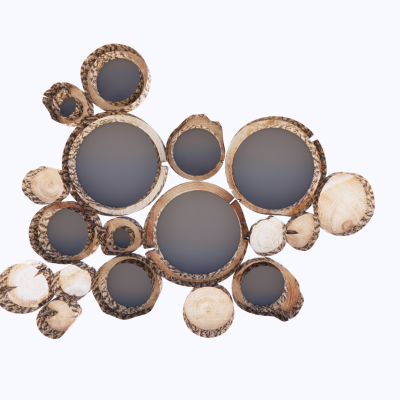 室内禅意摆件组合SU模型