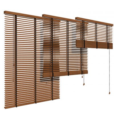 现代百叶帘卷帘竹帘遮阳帘百叶窗