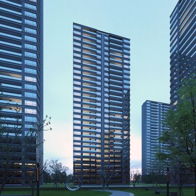 现代高层住宅