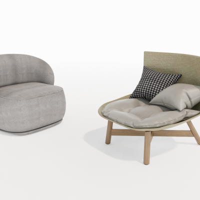 现代懒人沙发 单人沙发