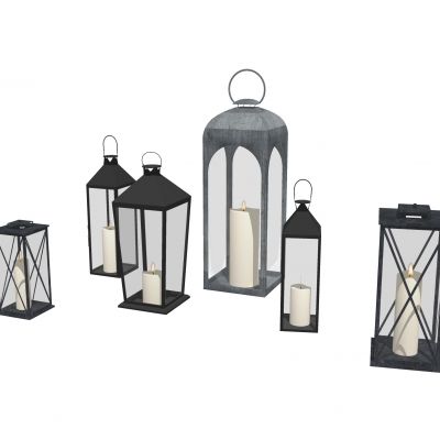 烛台灯马灯风灯组合