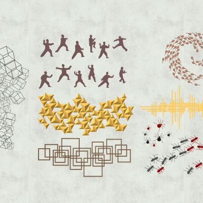 新中式墙面装饰小品