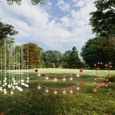 现代星星灯、生态景观灯、草坪灯、竹筒灯、木桩灯、植物灯、蒲公英灯具、庭院灯、特色灯具