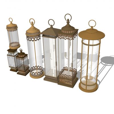 烛台灯马灯风灯组合