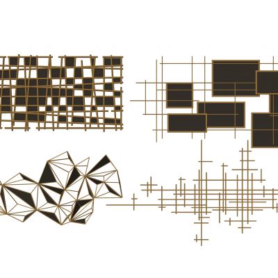 新中式墙面装饰小品