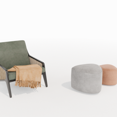 现代懒人沙发 单人沙发