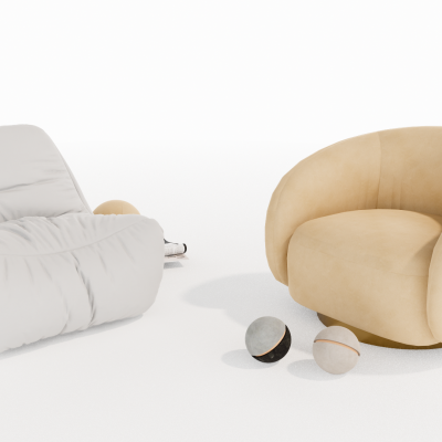 现代懒人沙发 单人沙发