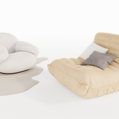 现代懒人沙发 单人沙发