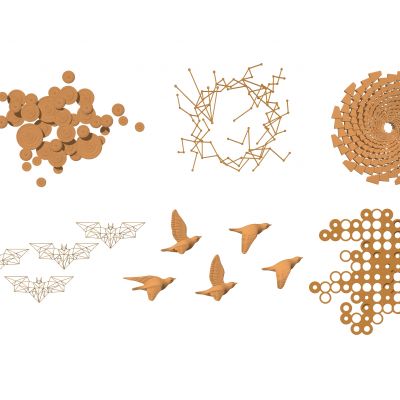 新中式墙面装饰小品