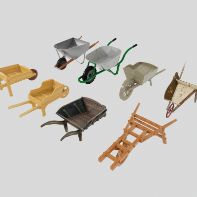 农具农家乐小品