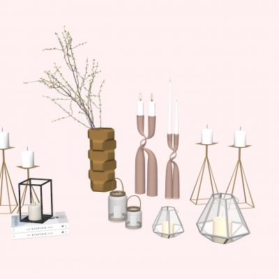 烛台灯马灯风灯组合